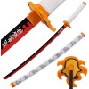 kljhld Épée Cosplay en Bambou Anime épée, épée Katana Demon Slayer Tsuyuri Kanawo Katana épée 103 cm/40 Pouces