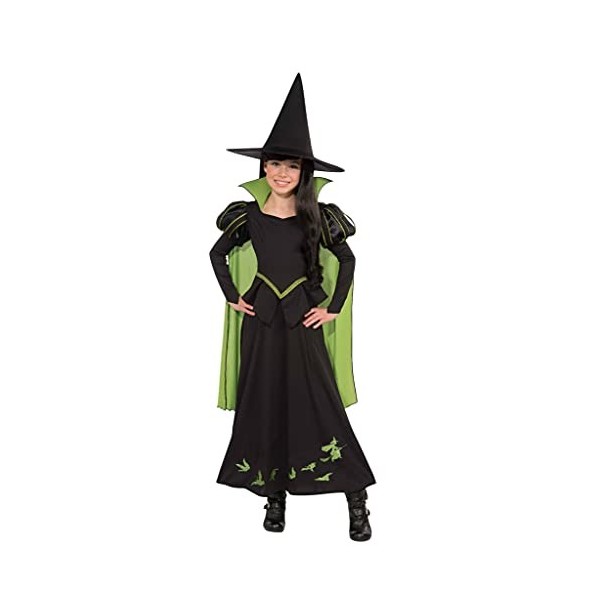 Rubies Costume officiel Le Magicien dOz La Mère Sorcière de lOuest pour enfant – Taille L 8–10 ans 