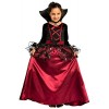 Magicoo Costume de chauve-souris vampire pour fille avec col – Costume de vampire chic pour Halloween – Taille 110 à 152