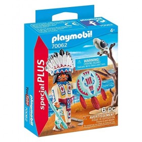 Playmobil Chef de Tribu autochtone