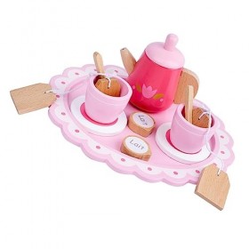 Toyvian 1 Ensemble De Jouets De Maison De Jeu Ensemble Cadeau De Thé pour Enfants Jouet De Jeu De Café Ensemble De Théière Ac