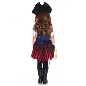Leg Avenue Déguisement Fille Caribbean Pirate, Taille XS