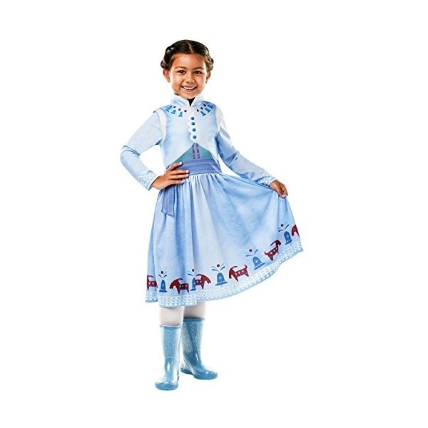 Rubies Disney Déguisement Anna La Reine des Neiges – Olaf La Reine des Neiges – Taille L 7-8 ans – Hauteur 128 cm