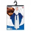 "HOLY MARY" robe with cape, belt, headpiece - M 