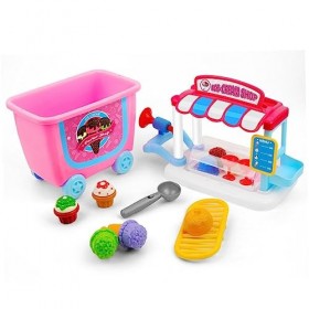 Toyvian Chariot Wagoner Poussette pour Enfants Jouets pour Enfants Garçons Trousse De Maquillage Chariot danniversaire Porti