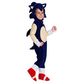 Rubies Costume officiel Sonic le hérisson pour enfant - Taille S - 3-4 ans