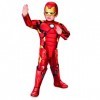 Rubies Costume officiel Marvel Avengers Iron Man pour enfant de 3 à 4 ans