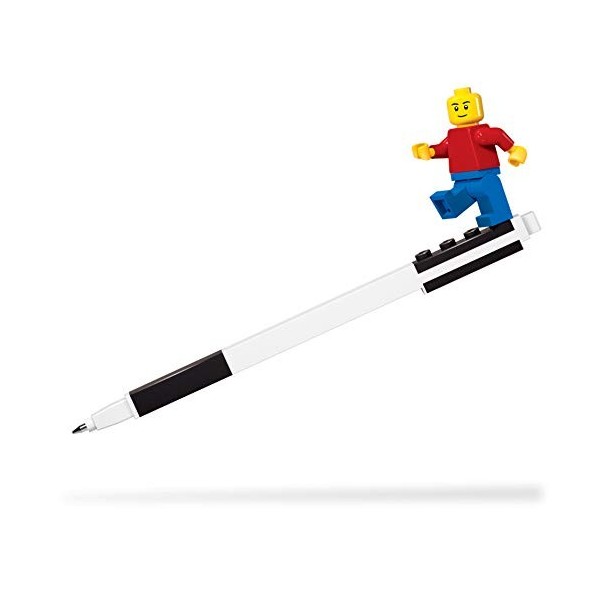 Gel Pen - Nera + Minifigure