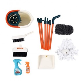 BUQE Kit de Nettoyage, Jouets interactifs, Jeux de rôle, kit de Nettoyage pour Enfants, motricité à Domicile à partir de 3 An