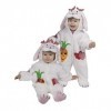 Ciao Coniglietta Tutina Costume Taglia 1-2 Anni , Blanc, Ans Fille