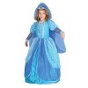 Ciao Principessa Cristallo di Ghiaccio Costume Bambina Taglia 4-5 Anni Con gioielli, Bleu Clair/Bleu, Ans Garçon