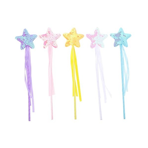 Toyvian 25 Pièces De Fée Tenues De Jeu De Rôle Costumes De Princesse Costume DÉtoile Accessoire De De Fête Cosplay Baguettes