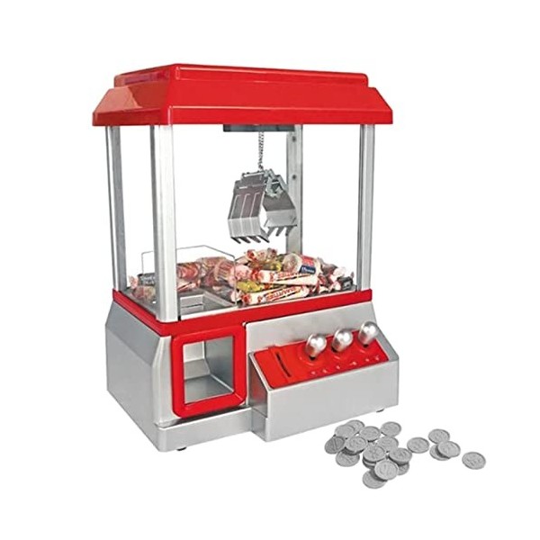 Halatua Mini Machine à Griffes | ArcaMini Toy Grabber Machine pour Enfants | Machine à saisir Les Jouets avec Son et 24 Jeu M