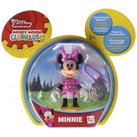 figurine articulée minnie - la maison de mickey - disney junior