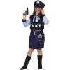 Ciao Policiotta Special Police Costume pour Fille Taille 7-9 Ans , Bleu