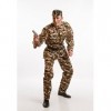 Déguisement de militaire pour adulte Camouflage Universañosl Hombre