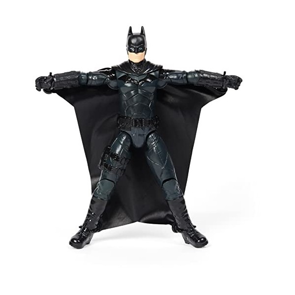 THE BATMAN LE FILM - FIGURINE 30 CM BATMAN - DC COMICS - Figurine Batman Articulée 30 Cm Avec Sculpture Détaillée Du Film - 6