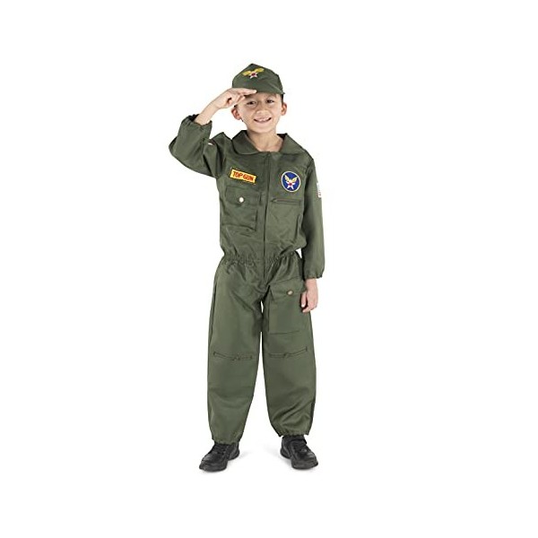 Dress Up America Costume de pilote de la Force aérienne pour enfants
