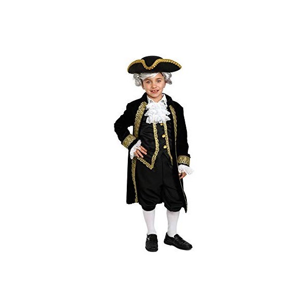 Dress Up America Tenue Historique Alexander Hamilton pour enfant