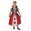 Rubie’s Costume de la Reine de Cœur pour Filles Taille XL