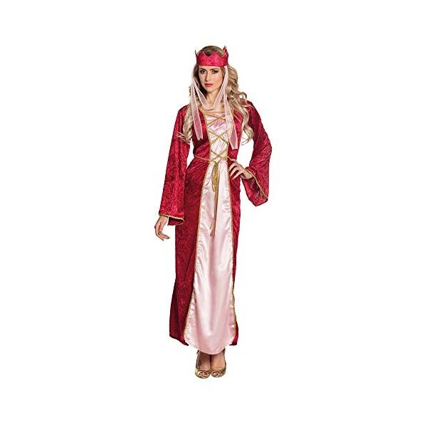 Boland 83579 Adulte Costume Renaissance Queen – Rose