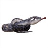 Simulation Serpent Jouet Python Poupée Créative Peluche Serpent Réaliste Serpent Figures Jeu Marionnette Jouet pour Tricky Po