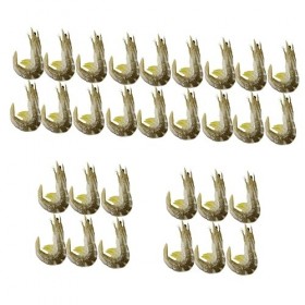 Totority 30 Pièces De Crevettes Simulées pour Enfants Jouets Puzzle Ensemble De Jeu pour Enfants Fausses Crevettes Réalistes 
