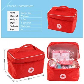 NBWS Jouet Medical, Malette Valise Docteur Enfant Jouet, Accessoire Docteur, Trousse Panoplie Docteur Enfant Jouet éducatif, 