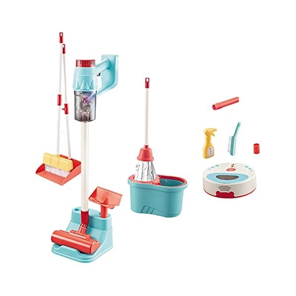 perfk Enfants nettoyant Jouets Enfants Maison Nettoyage Jouets Simulation Jouets éducatifs Jeu de rôle Jouet Outils de Nettoy