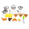 Toyvian 2 Ensembles Jouets De Cuisine pour Enfants Jeu De Cuisine Faire Semblant Dustensiles De Cuisine De Chef Jouer à Poly