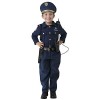 Dress Up America Costume de police pour garçons - chemise, pantalon, chapeau, ceinture, sifflet, étui de pistolet et ensemble