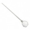 1Pc Crystal Ball Walking Cane Halloween Cosplay Sceptre Role Play Prop Silver