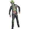 amscan Deguisement Halloween Toxic Zombie, 10235442, Noir, Taille : 8-10 Ans