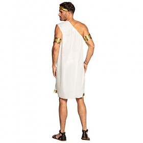 Boland 83808 - Costume adulte Eros, taille M/L, couronne de cheveux, toge et bracelets, ensemble de déguisement, ange damour