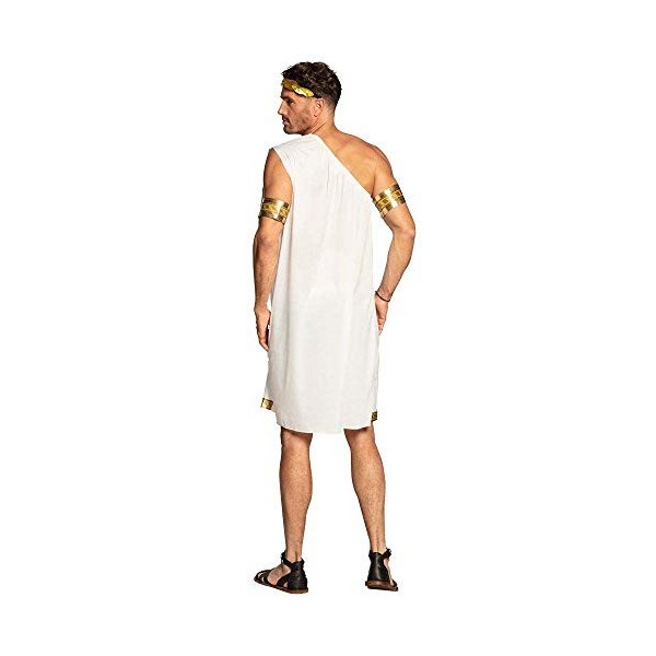 Boland 83808 - Costume adulte Eros, taille M/L, couronne de cheveux, toge et bracelets, ensemble de déguisement, ange damour