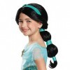 Disguise Jasmine Disney Princess Aladdin Wig, One Size Child, One Color