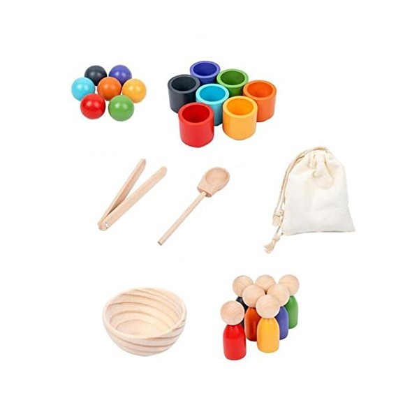 Jouets d'apprentissage et de motricité Montessori pour tout-petits