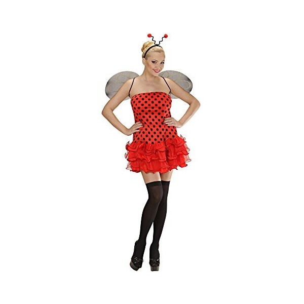 "LADYBUG" dress, wings, antennas - L 