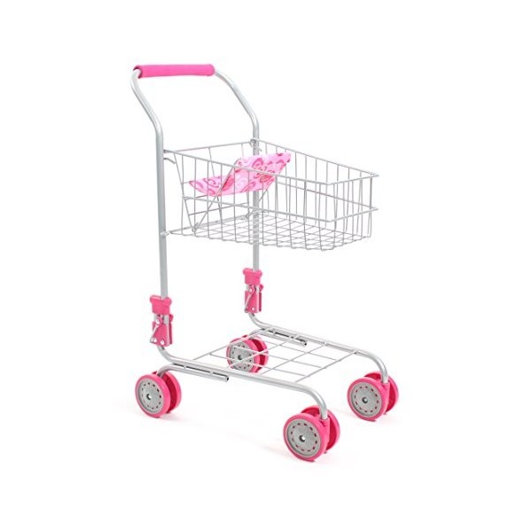 CHIC 2000 Caddie Rose de supermarché pour Enfant, Rose .