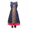 Ashwini Costume Salwar pour fille avec broderie | Costumes ethniques indiens prêts à lemploi Churidar Salwar pour enfants, r