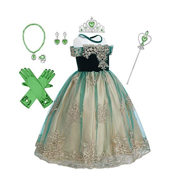 Costume de princesse pour fille,Reine des neiges,Robe Anna avec cape,Pour enfants,Fête danniversaire,Fantaisie,Cosplay,Habil