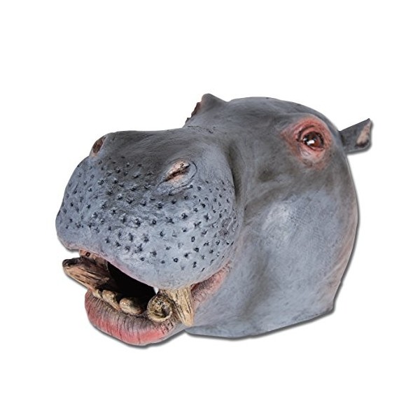 Bristol Novelty BM304 Masque dHippopotame Réaliste, taille unique