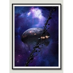 Puzzle en Bois 1000 Pièces - Ciel Étoilé Cosmique - Cadeaux Personnalisés pour Adolescents Et Adultes