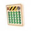 MagiDeal Montessori Durable Cognition Jeu Motricité Fine Jouets Sensory Board Jouet pour Préscolaire