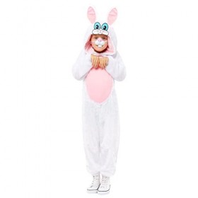 amscan 9914650 Déguisement lapin de Pâques avec capuche pour enfant 3-4 ans
