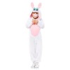 amscan 9914650 Déguisement lapin de Pâques avec capuche pour enfant 3-4 ans