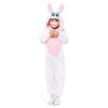 amscan 9914650 Déguisement lapin de Pâques avec capuche pour enfant 3-4 ans