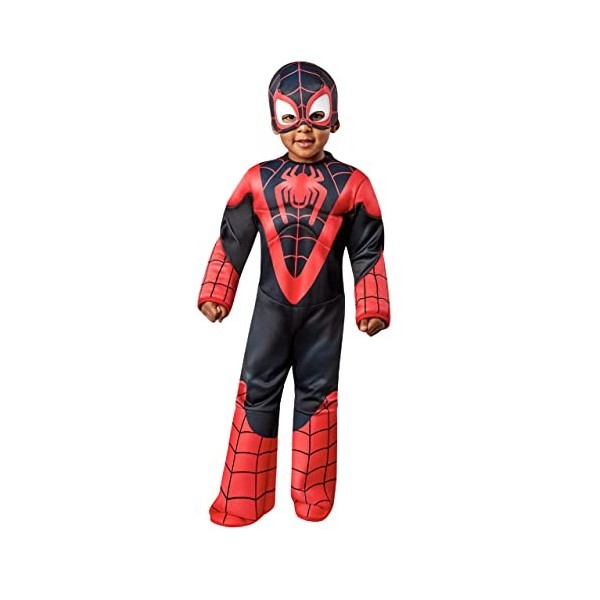 Rubies Costume officiel Marvel Spidey et ses amis incroyables Spinn pour enfant de 3 à 4 ans