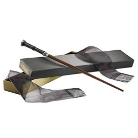 The Noble Collection Fantastic Beasts Yusuf Kama Wand in Collector’s Box - 15in 38.5cm Wizarding World Wand - Fantastic Bea