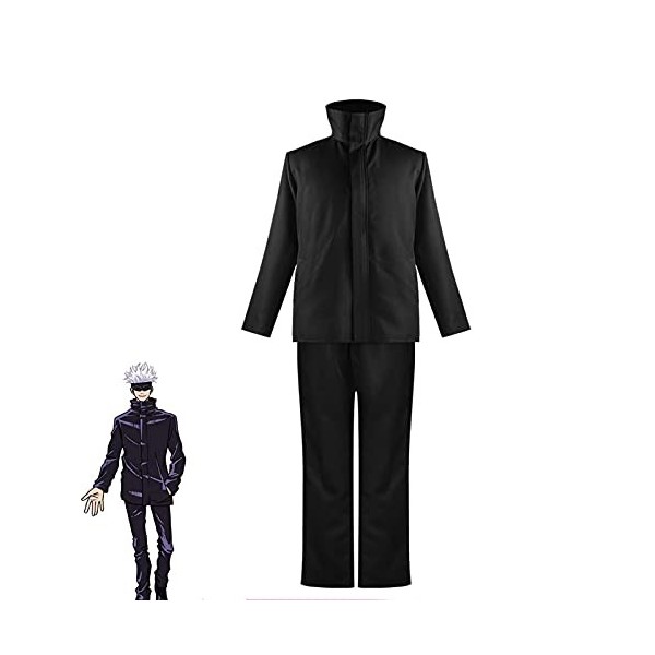 Jujutsu Kaisen Costume danime Cosplay Uniforme scolaire Nobara-Kugisaki Bleu/noir Ensemble complet de vêtements pour école j